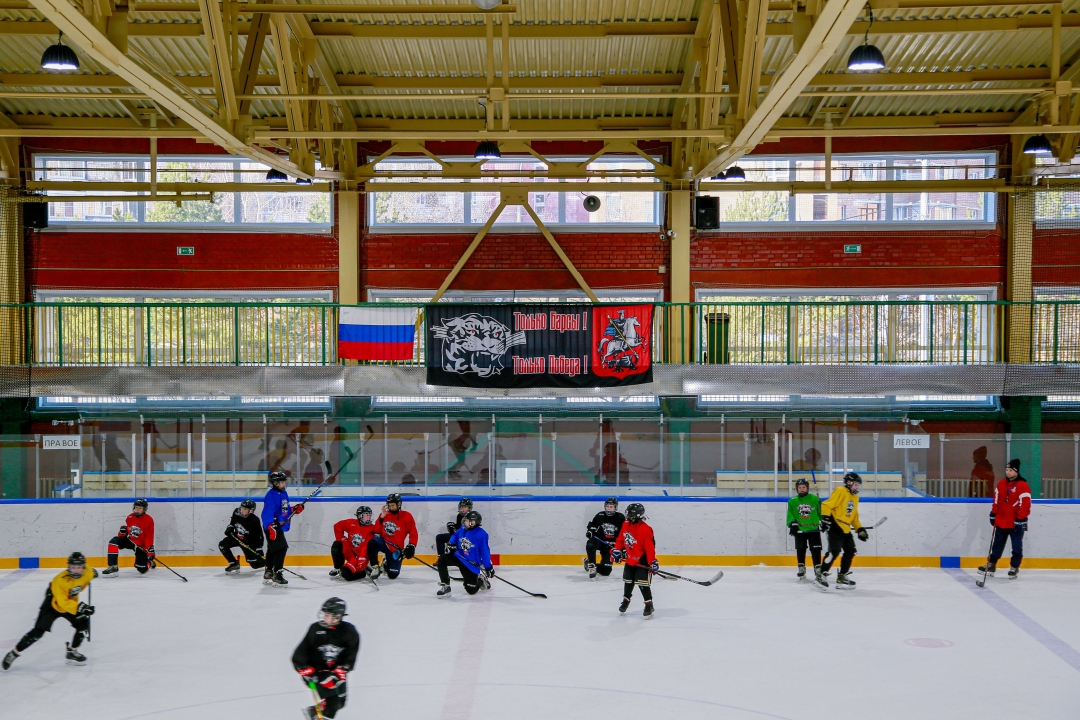 Ледовый центр «Снежные барсы» ГБУ ДО Московская академия хоккея