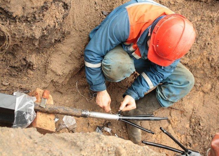 Установка муфт